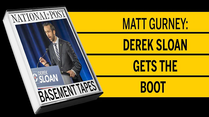 Matt Gurney: Derek Sloan gets the boot
