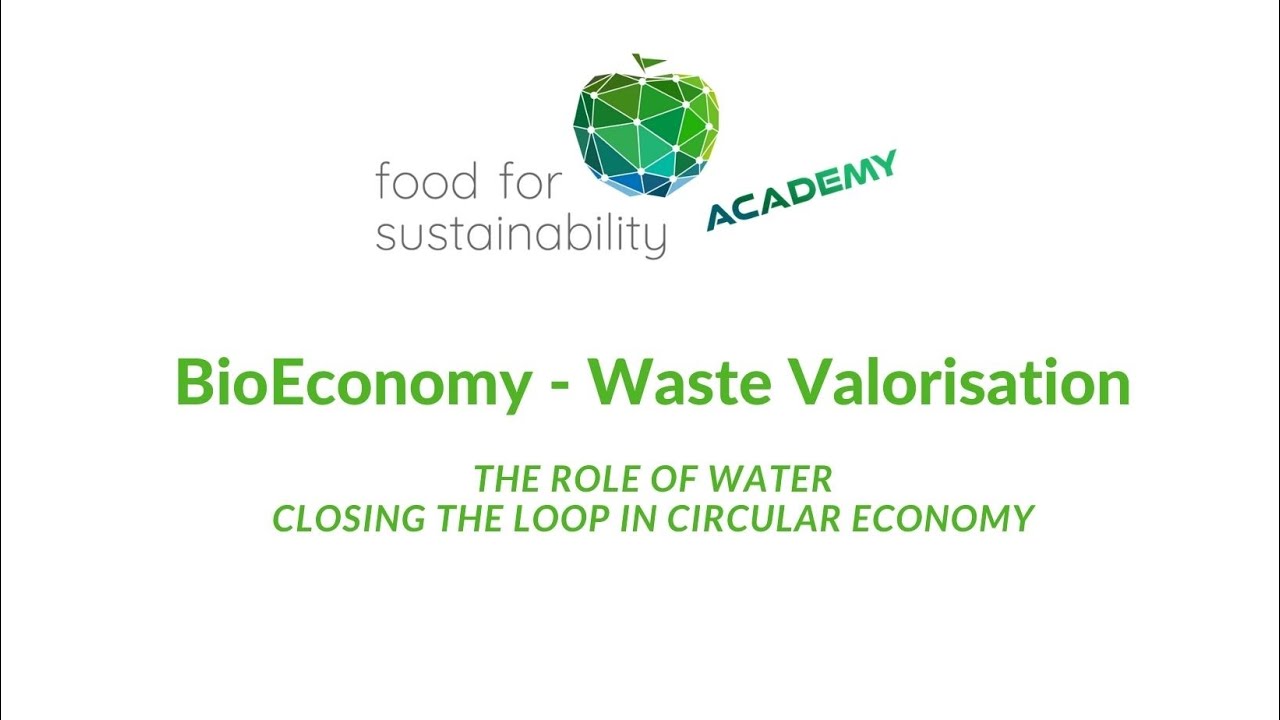 Webinar #1.3 The role of water: closing the loop in circular economy ...