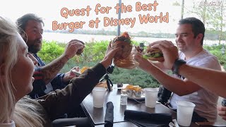 Our Quest for the Best Burger at Disney World | Bison Burger at Geyser Point in Wilderness Lodge