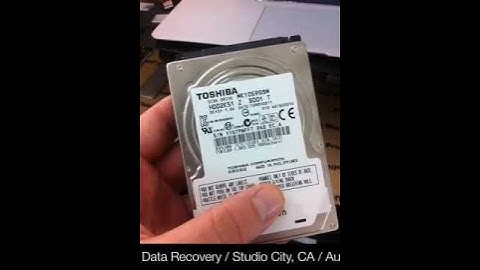 300 Dollar Data Recovery: 1tb Toshiba 2.5" SATA hard drive 99% recovered for $300!