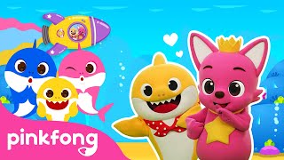 gather around shark friends dance adventure kids story cartoon dance pinkfong baby shark