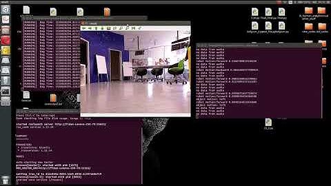 Result of Visual and Audio Ego motion fusion when both mobile robot and mobile object exists