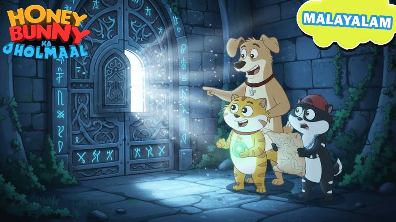 Honey Bunnyയും കോട്ടയുടെ രഹസ്യ വാതിലും| New Gags In Malayalam | kids shows | Funny Video