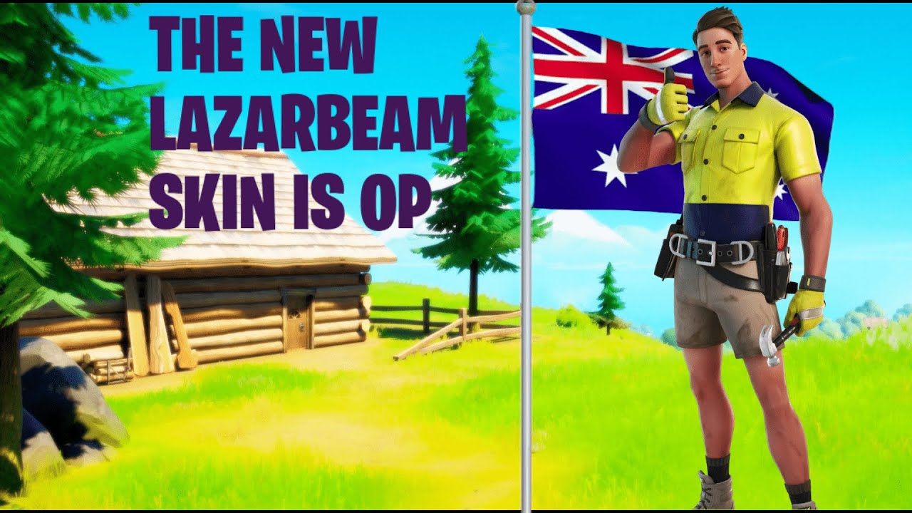 *NEW* "LAZARBEAM" Skin Gameplay In Fortnite | LAZARBEAM SKIN IS OP!!! |  