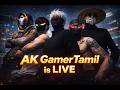 🔴 FF Live | AKGamerTamil CS Rank Push 🎯#akgamertamil #fftamil