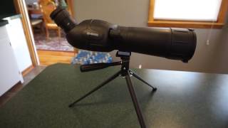 Harbor Freight Brand Rugged Gear 20-60x60mm Spotting Scope.