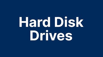 Hard Disk Drives (ECE 344 - Section 2)