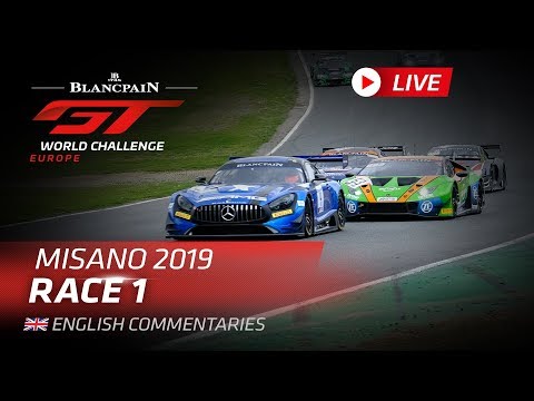RACE 1 - MISANO - BLANCPAIN GT WORLD CHALLENGE 2019 - ENGLISH - LIVE