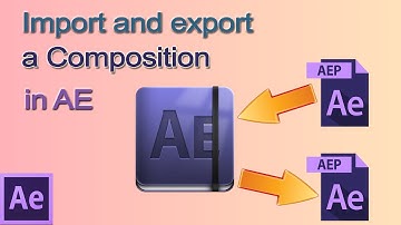How to Export and Import a Composition into another Project in After Effects - 50