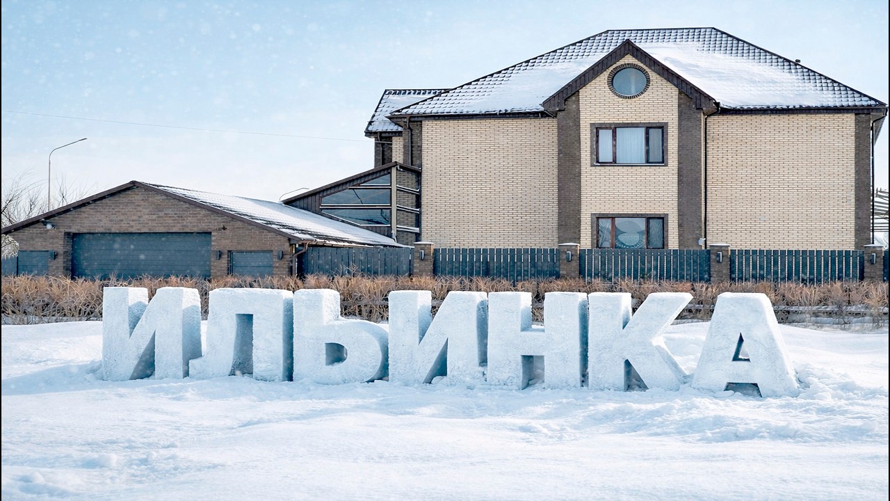 ИЛЬИНКА (новая) УРКЕР  города  АСТАНА  КАЗАХСТАН. (КОТТЕДЖНЫЙ ПОСЕЛОК) 2026 год.