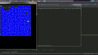 Python maze generator with path solution