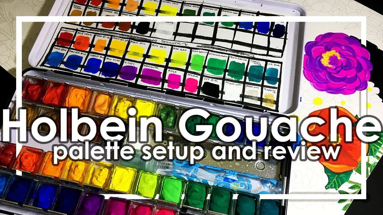 Project 640 Tubes: Selecting a Gouache Palette - RozWoundUp