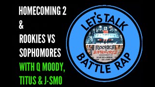 The LTBR Group Chat Podcast: Homecoming 2 | Rookies vs Sophomores Breakdown