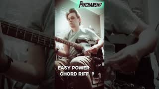 Easy Power Chord Riff by Pivchansky #pivchansky #liveinstudio
