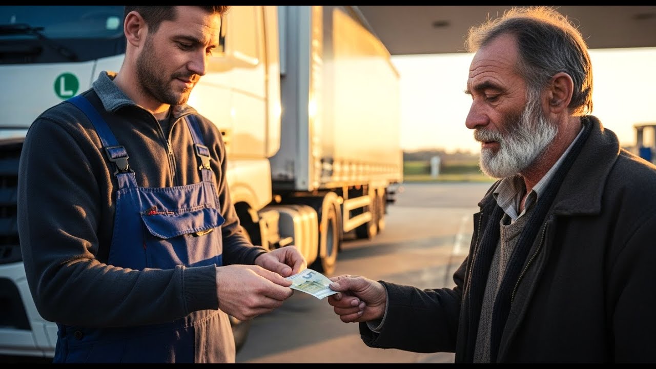 Siromašni vozač kamiona dao 5 eura beskućniku — ne znajući da će taj čovjek postati njegov šef