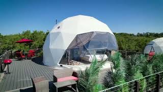 Experience Udoscape an Eco-Friendly Glamping Resort in The Austin Texas Hill Country