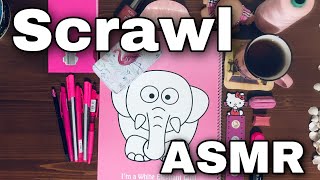 Asmr Scrawl On Paper