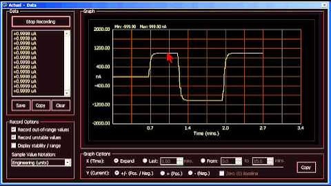 Picoammeter data logging and graphing software.wmv