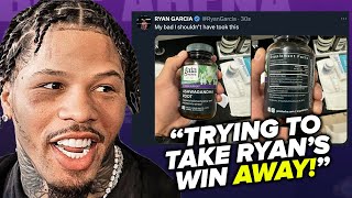 Gervonta Davis speaks on Ryan Garcia FAILED PED test!