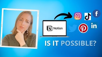 Can you use Notion to schedule & publish social media content (and should you?)