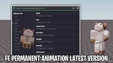 [ FE ] Permanent Animation Script (Working) | Hydrogen And Fluxus - HNBLOX