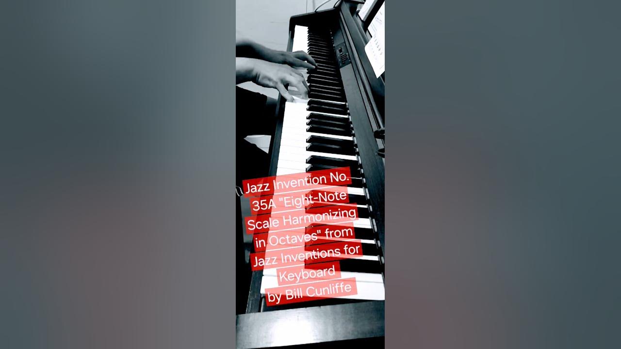 Jazz Invention No.35A from Jazz Inventions for Keyboard by Bill Cunliffe