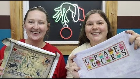 Flosstube #8  November Stitching!