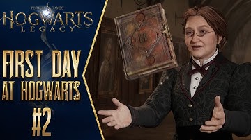 Hogwarts Legacy Gameplay Part 2 First Day at Hogwarts