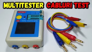 Improvement a multitester T7 by adding test leads and panel connectors