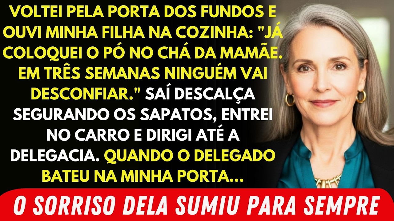 Voltei para casa mais cedo porque tinha esquecido o remédio da tensão, e foi aí que ouvi tudo. A voz da minha filha Renata saiu da cozinha como uma navalha: “Já está tudo certo, Cláudio. Coloquei...