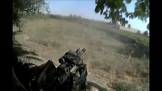 Afghanistan Helmet Cam Combat - Heavy Firefight Between US Soldiers & Taliban Ended By Kiowa Chopper