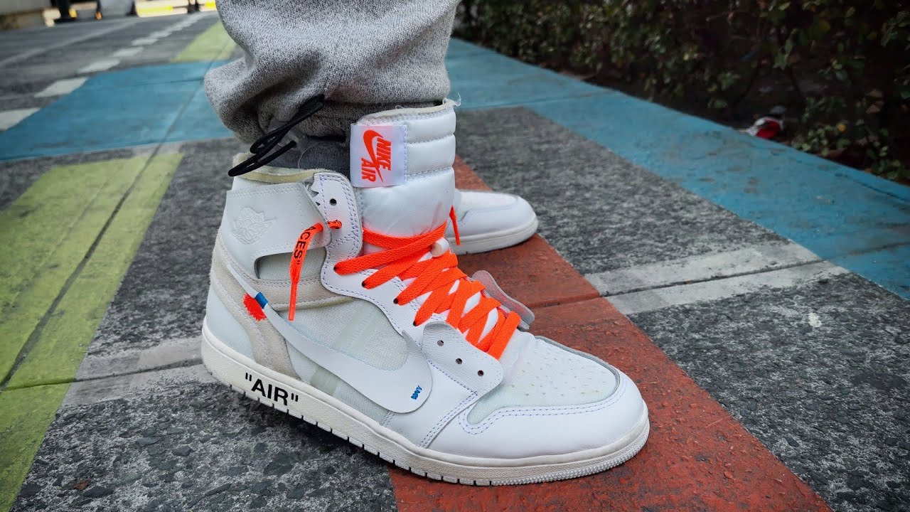 OFF WHITE AIR JORDAN 1 REVIEW (COPPED 