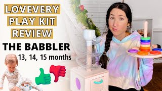 Lovevery 'The Babbler' Playkit 13, 14, 15 months