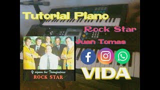 Vignette de la vidéo "•Vida-Su Exlencia Rock Star-Tutorial Piano-Tutorial-Piano"