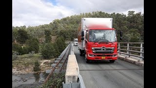 Hino 500 Series Standard Cab test drive in Canberra by trucktvaustralia 5,626 views 4 years ago 3 minutes, 56 seconds