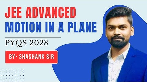 A particle of mass m is moving in the x-y plane such that its velocity at a point is  #iitadvanced