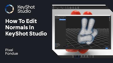 KeyShot Pro Tips - How To Edit Normals In KeyShot Studio