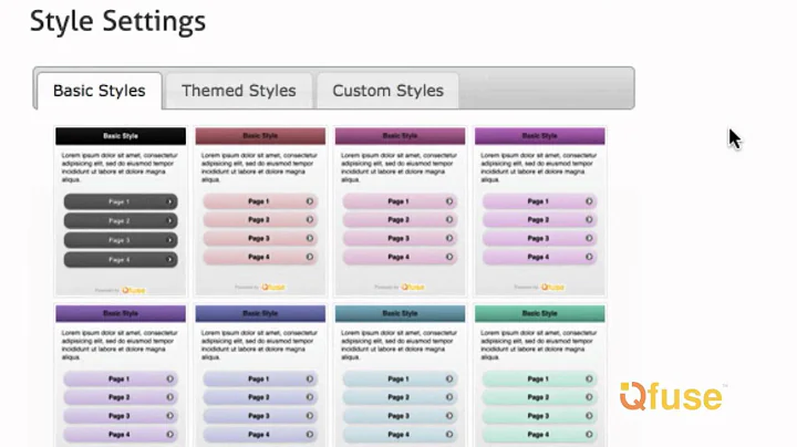 Creating QR Codes and Mobile Websites - Qfuse Site Settings Overview