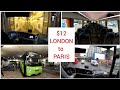 London to Paris, from Victoria coach station to Paris, Eurotunnel 4K