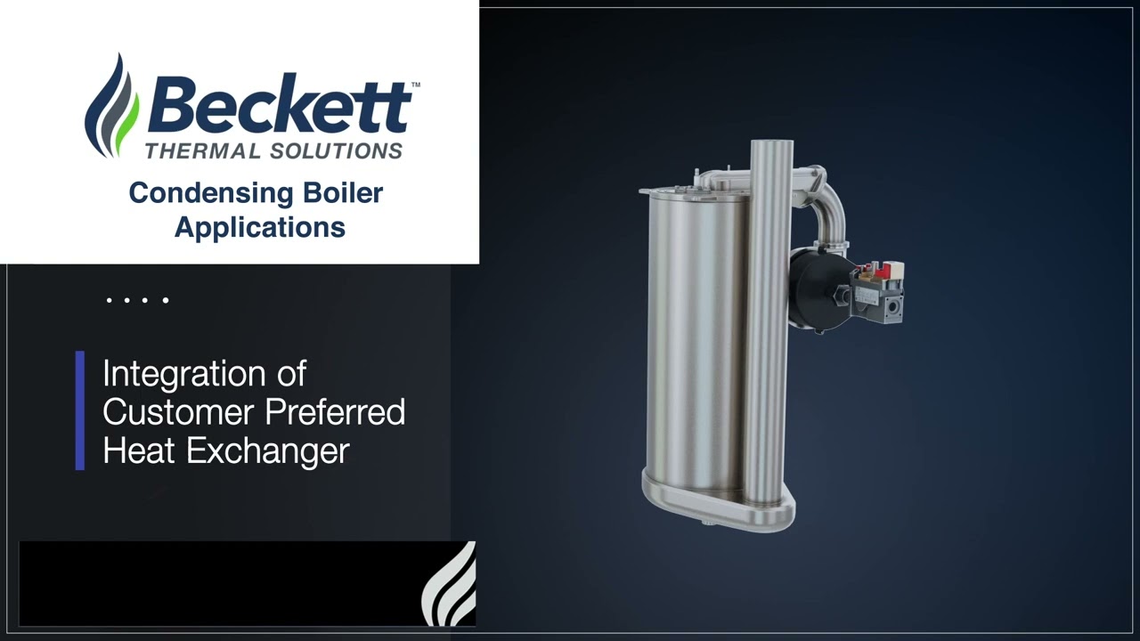 Beckett Condensing Boiler Applications YouTube