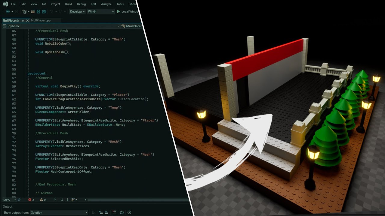 Solo Game Devlog 1 - Foundations and Building