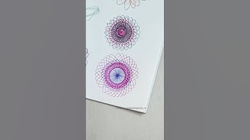 Spirograph Drawing Ideas | #shortsvideo #spirograph #shorts