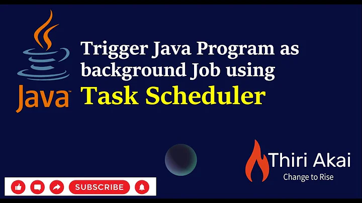 How to run java Program automatically using Task Scheduler? | Java program | Task Scheduler