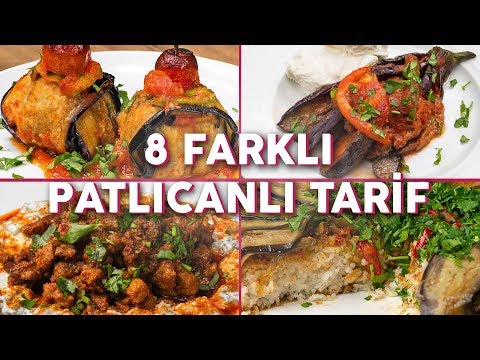 8 Farklı Patlıcanlı Yemek Tarifi