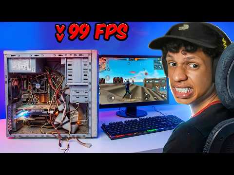 I bought a weak PC to play gambling games on Free Fire.