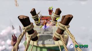 Crash Bandicoot - Road to Nowhere - Gold Time Trial