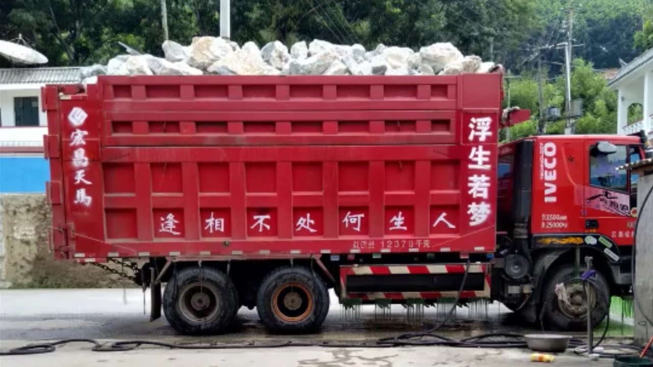 Torture on trucks? 【E17】Pure sound compilation of heavily overload trucks.extremely powerful trucks!