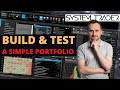 Build &amp; Test ETF Portfolio