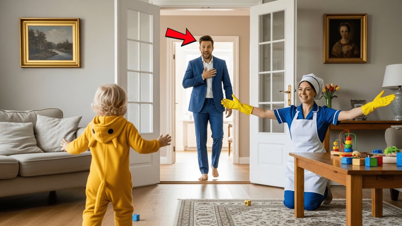 Le Premier Pas De Son Fils Autiste N’Alla Pas Vers Lui, Mais Vers La Femme De Ménage