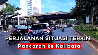 PERJALANAN DARI PANCORAN KE KALIBATA | JAKARTA FREE FOOTAGE | NO COPYRIGHT MOTOVLOG